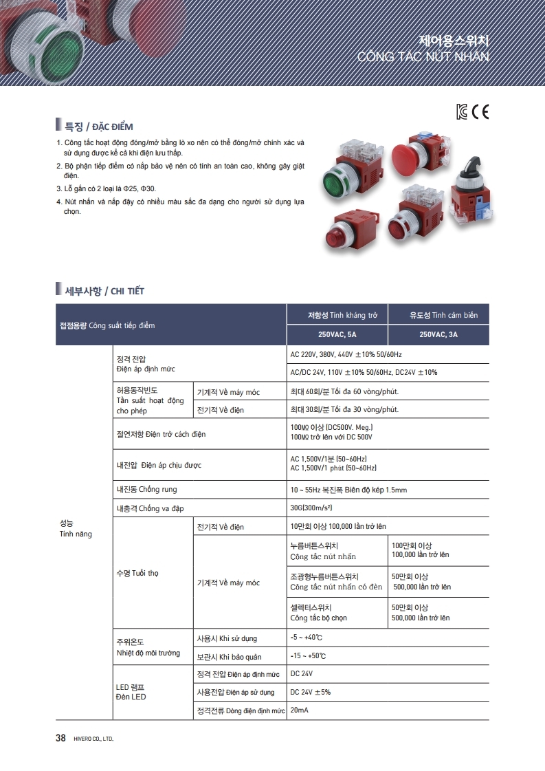 HC30S3-1 CÔNG TẮC XOAY